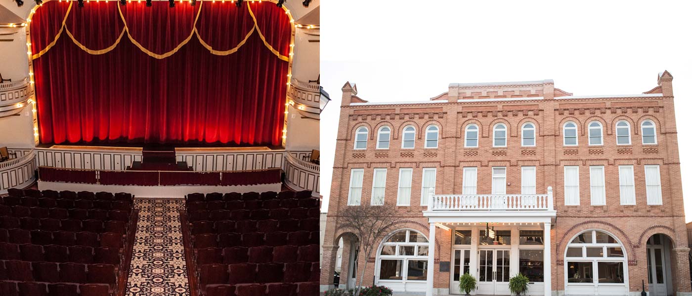 Haunted or Not, People Still Flock to the Grand: More Than 100 Years Old, the Opera House in Crowley Still Lights Up a Stage